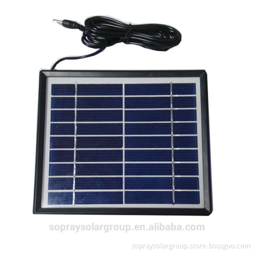 9V 6V 5V 11V small polycrystalline solar panels with plastic frame or alumium frame
